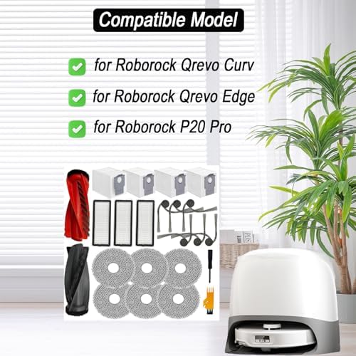 Roborock Qrevo Curv Replacement Accessories Kit