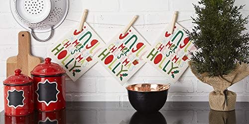 DII Swedish Dishcloths 3 Piece Set Jingle