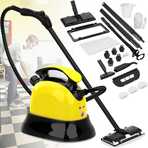 1500W Steam Cleaner for Car Seat Upholstery Sofa Bathroom Kitchen