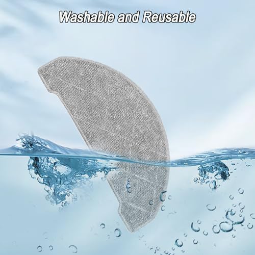 Frexusuent Mop Pad for Proscenic Q8 Q8 Max Robot Vacuum 8 Pcs