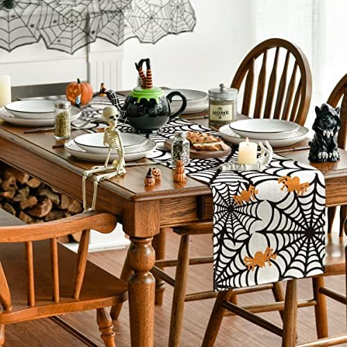 Artoid Mode Spider Web Table Runner 13x72 Inch