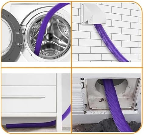 Vacuum Cleaner Flexible Dryer Lint Remover Hose Attachment