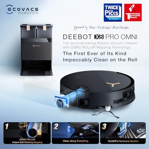 ECOVACS DEEBOT X8 PRO OMNI Robot Vacuum Cleaner