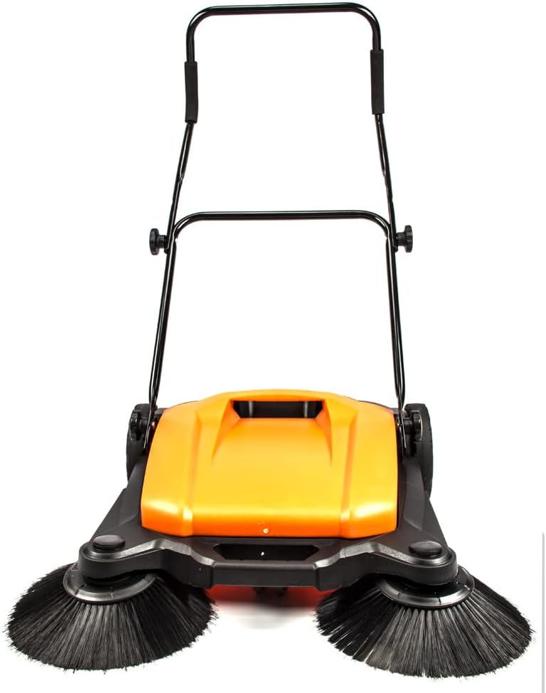 SANITMAX Push Floor Sweeper 66 Gallon 275 Inch