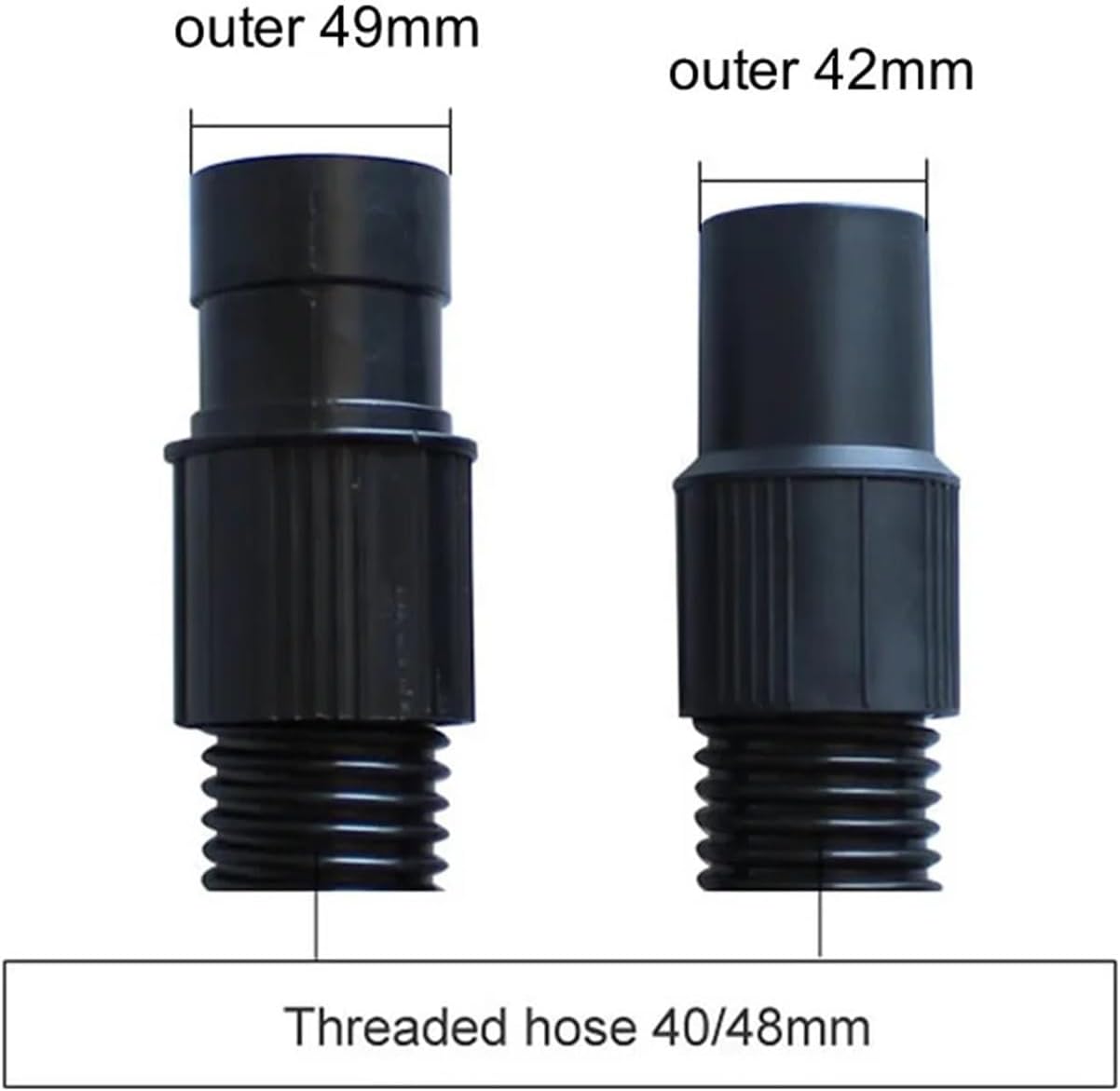 24m Vacuum Cleaner Hose Connector Brush Set for 50mm Interface