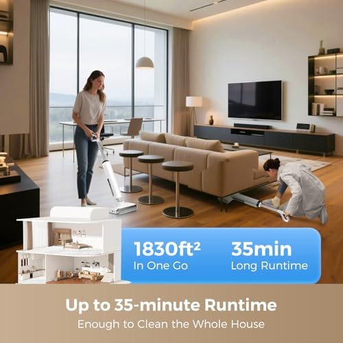Habiubiu Smart Wet Dry Vacuum Cleaner with Edge Cleaning
