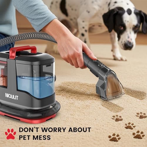 NIQULIT Portable Carpet Upholstery Cleaner Machine