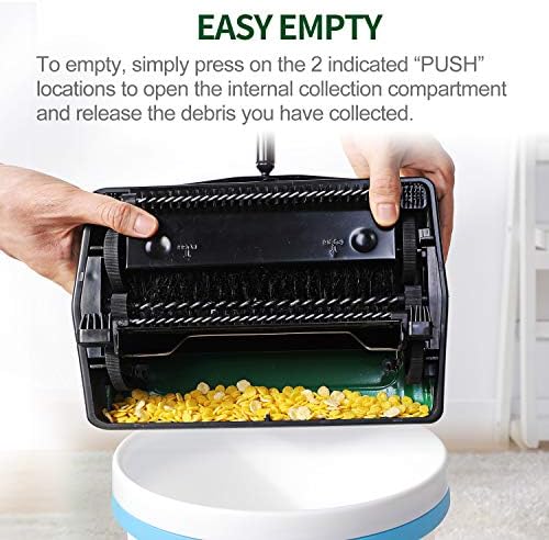 Yocada Multi-Function Carpet Sweeper for Home Office Use