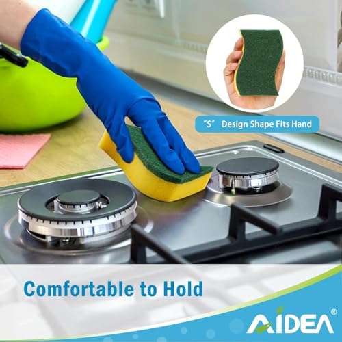 AIDEA Kitchen Towels 24 Count Dish Cloths Set