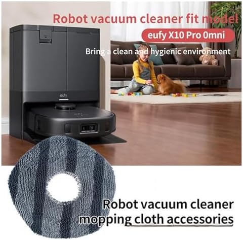 Replacement Accessories Kit for Eufy X10 Pro Robot Vacuum