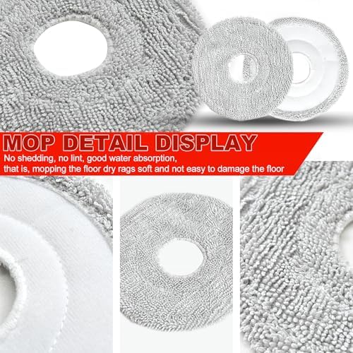 PhoebCynthi Roborock Saros 10R Vacuum Replacement Kit