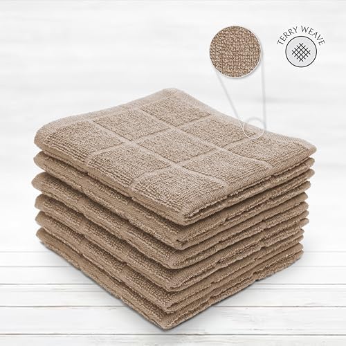 Mellow Buff 100 Cotton Dish Cloths 6 Pack