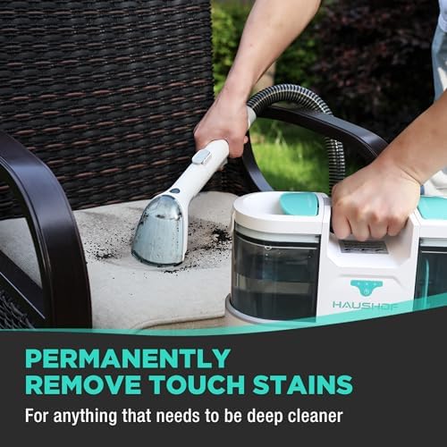 HAUSHOF Cordless Carpet Upholstery Cleaner Machine