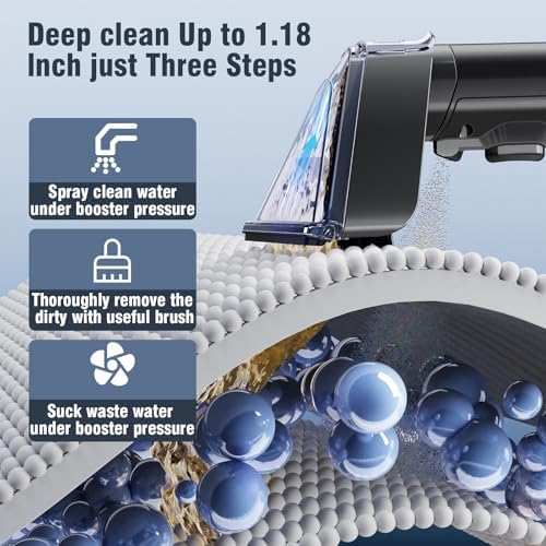 18Kpa Carpet Cleaner Machine with Handle
