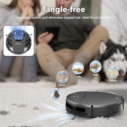 2 in 1 Mopping and Vacuuming Robot with WiFi App Control