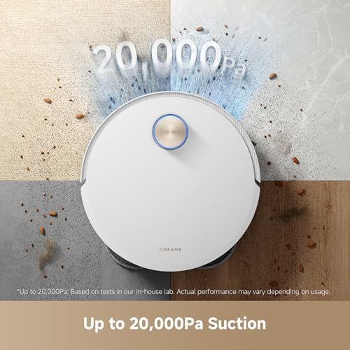 DREAME X50 Ultra Robotic Vacuum Cleaner with Auto Empty and Mop Self Cleaning