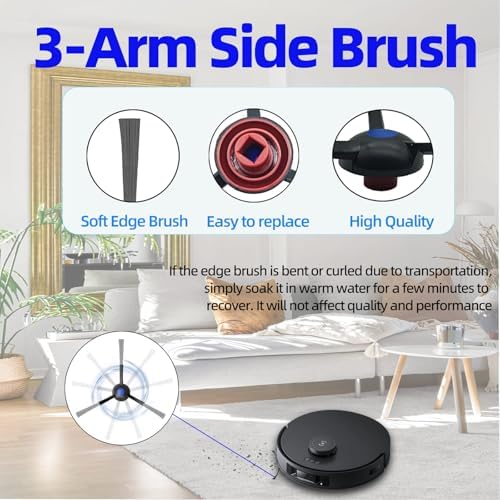 Yujinru Replacement Parts Kit for ECOVACS DEEBOT T30S and Yeedi M12 PRO