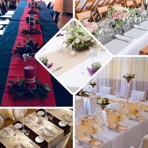 Efavormart Pack of 5 Moss Willow Table Runner
