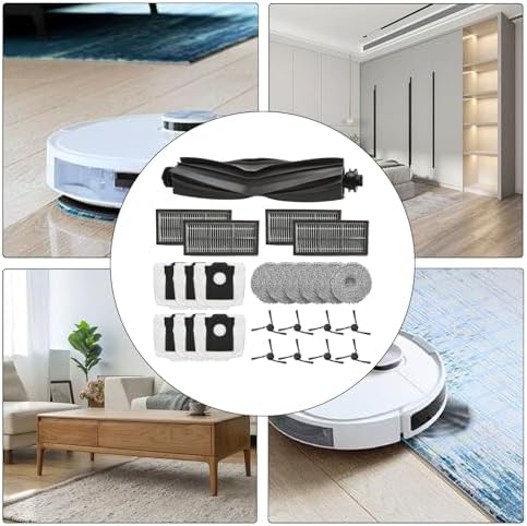 CRIDENG 25Pcs Replacement Parts For MOVA P10 Pro Ultra Vacuum Cleaner