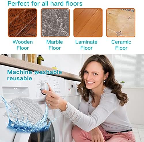 Home Times Vacuum Mop Pads for Roborock S7 MaxV Series