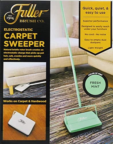 Fuller Brush 17029 Electrostatic Floor Sweeper - Fresh Mint