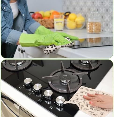 Lucomb 10-Pack Swedish Dishcloths with Hook