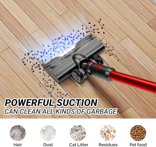 BSNAW Cordless Stick Vacuum 8-in-1 Powerful Deep Cleaner