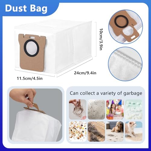 21PCS Replacement Parts for Dreame L20 Ultra L30 Ultra Robot Vacuum Cleaner