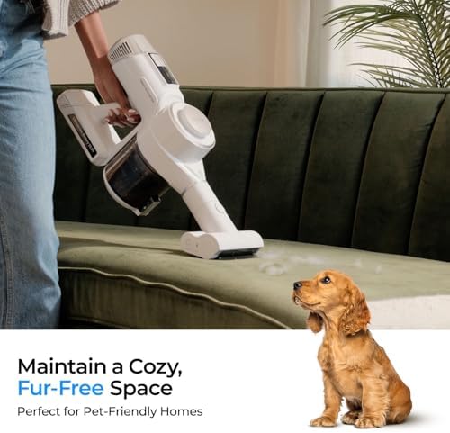 CUCKOO Powerclone Cordless Vacuum Cleaner with Charging Stand White