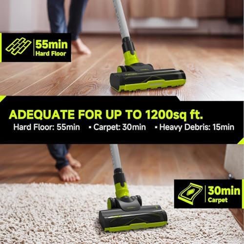 UNINELL HOME Cordless Vacuum Cleaner 45KPa 55 Mins