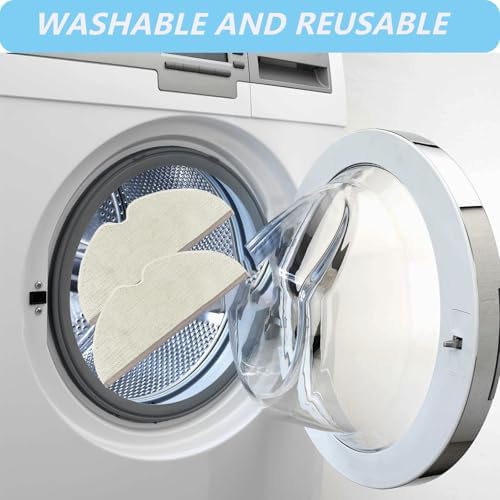 8 Pack Vacuum Mop Replacement Pads for Xiaomi Robots