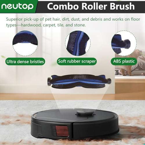 Neutop Replacement Parts for eufy X10 Pro Omni Robot Vacuum