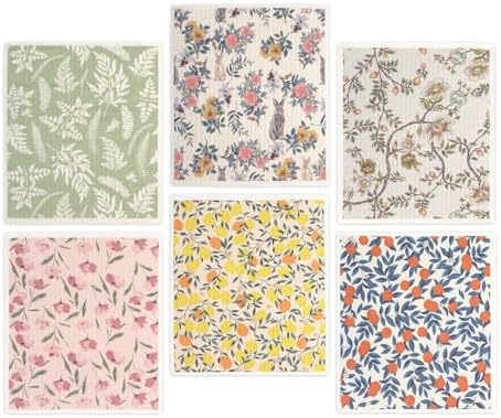 YoulerTex Swedish Dishcloths 6 Pack Set