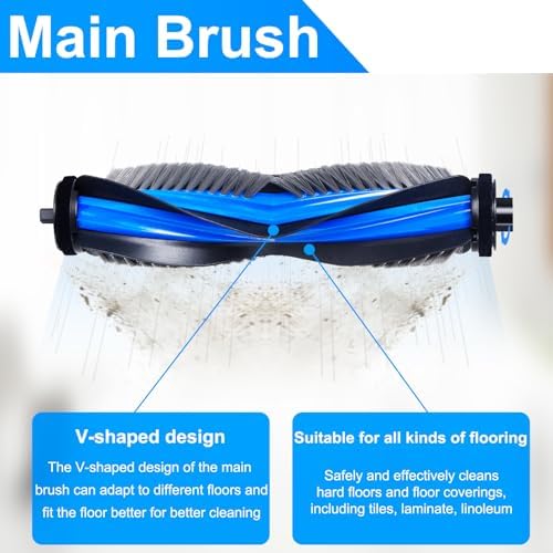 Fixbetter Accessories Kit for ECOVACS DEEBOT X8 PRO Omni