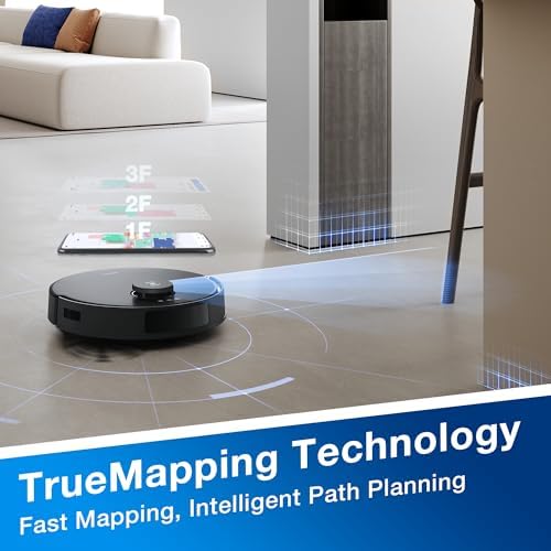 ECOVACS DEEBOT N20 Plus Robotic Vacuum and Mop with Self-Emptying Station