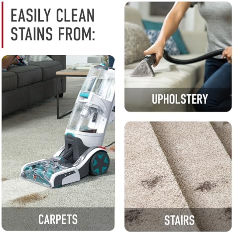 Hoover SmartWash Automatic Carpet Cleaner FH52000 Turquoise