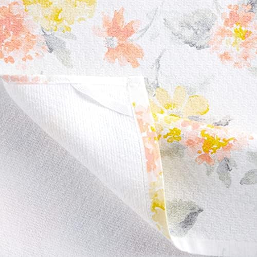 Martha Stewart Amber Floral Kitchen Towel Set of 4