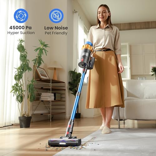 Kermoky Cordless Vacuum Cleaner 550W 45KPA 70Min