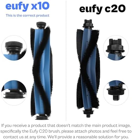21 Pack X10 Pro Omni Replacement Parts for Eufy Robot Vacuum