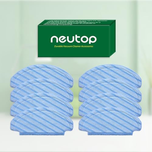 Neutop Replacement Washable Mopping Pads 8-Pack