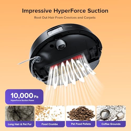 Roborock Q10 S5 Robot Vacuum and Mop Cleaner Black