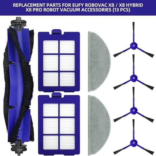 Replacement Kit for Eufy RoboVac X8 X8 Hybrid 10 Pack