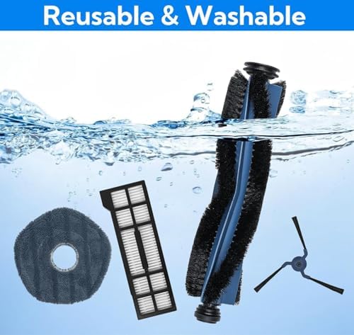 18 Pack X10 Pro Omni Replacement Parts for Eufy Robot Vacuum Cleaner