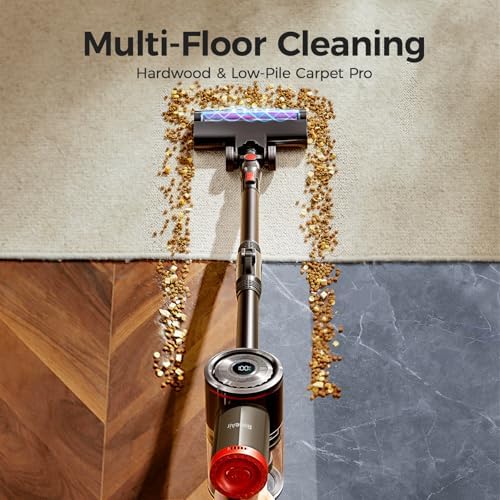 Roneair Cordless Vacuum Cleaner with Bendable Wand