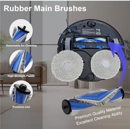 21 PCS Replacement Parts for ECOVACS DEEBOT T30S COMBO Vacuum Cleaner