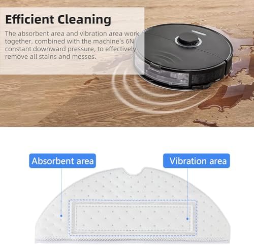 20pcs Roborock S7 Disposable Mop Pads Replacement Cleaning Pads