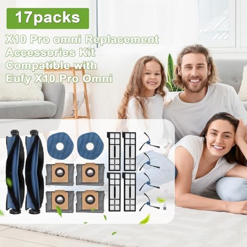 Rebirthcare 17 Packs X10 Pro Omni Replacement Accessories Kit