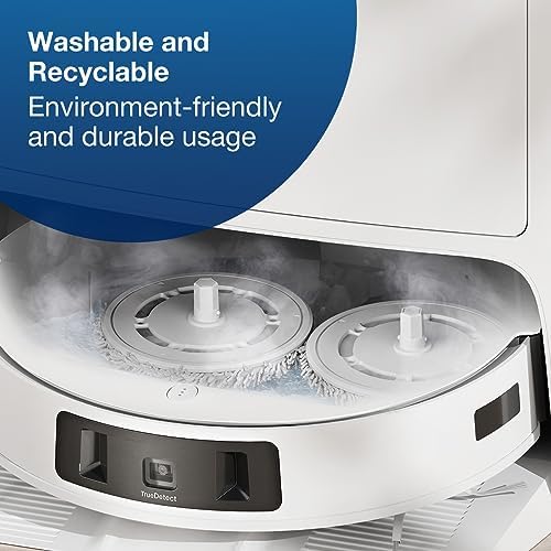 ECOVACS Washable Mopping Pads 4 Pack - Gray