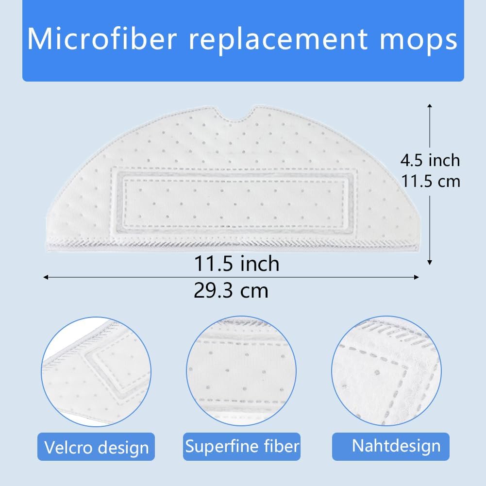 20pcs Roborock S7 Disposable Mop Pads Replacement Cleaning Pads