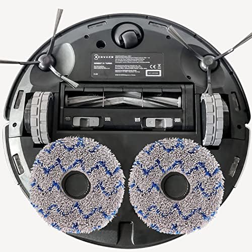 Reusable Mop Pads for Ecovacs Robot Vacuums - 4 Pack